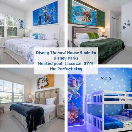 Themed Disney House 5 Min To Disney Parks, Heated Pool, Jacuzzi, Gym And More オーランド エクステリア 写真