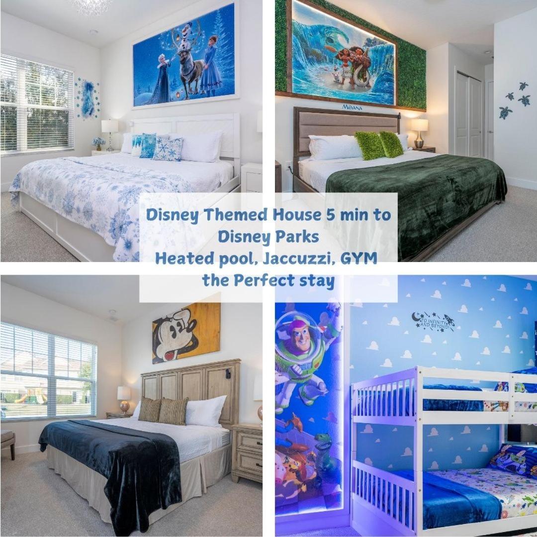 Themed Disney House 5 Min To Disney Parks, Heated Pool, Jacuzzi, Gym And More オーランド エクステリア 写真